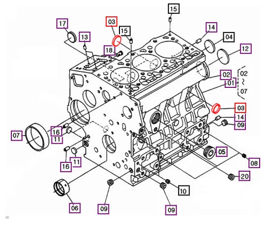 Mahindra Tractor Plug, Expansion 27241-280000 Mahindra Direct Parts