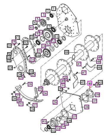 Mahindra Tractor Plug, Grease ANS231080001 Mahindra Direct Parts