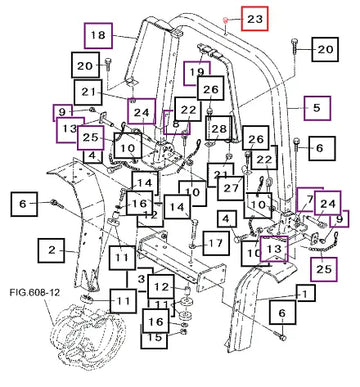 Mahindra Tractor Plug, Mat 11763534001 Mahindra Direct Parts