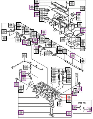 Mahindra Tractor Plug, R005 23876-005000 Mahindra Direct Parts