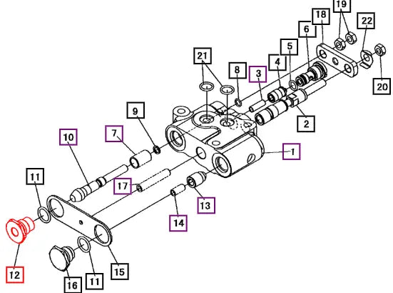 Mahindra Tractor Plug, Seat 10462428000 Mahindra Direct Parts