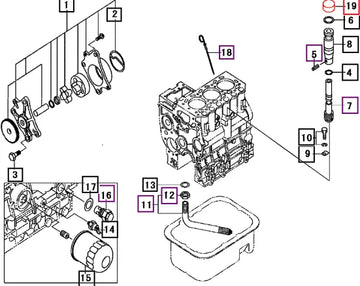 Mahindra Tractor Plug, Shipping MM409980 Mahindra Direct Parts