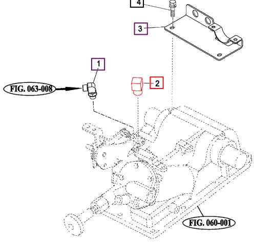 Mahindra Tractor Plug(square Taper) R3/8 V7811000006 Mahindra Direct Parts