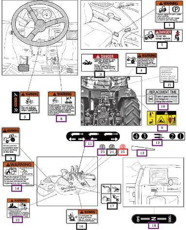 Mahindra Tractor Port Mark(3) 12689030030 Mahindra Direct Parts
