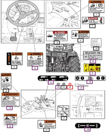 Mahindra Tractor Port Mark(3) 12689030030 Mahindra Direct Parts