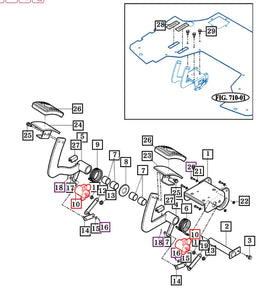 Mahindra Tractor Potentiometer 19015200801- Mahindra