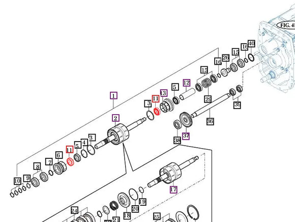 Mahindra Tractor Power Shuttle Bearing 6308 V6001406008 Mahindra Direct Parts