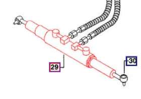 Mahindra Tractor Power Steering Cylinder 000041534C11 Mahindra