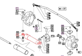 Mahindra Tractor Power Steering Cylinder 006500370C1 Mahindra
