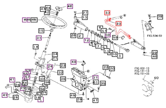 Mahindra Tractor Power Steering Cylinder Hose 19682211000 Mahindra Direct Parts