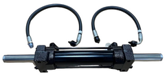 Mahindra Tractor Power Steering Cylinder 14524070081 (With Updated Hoses)