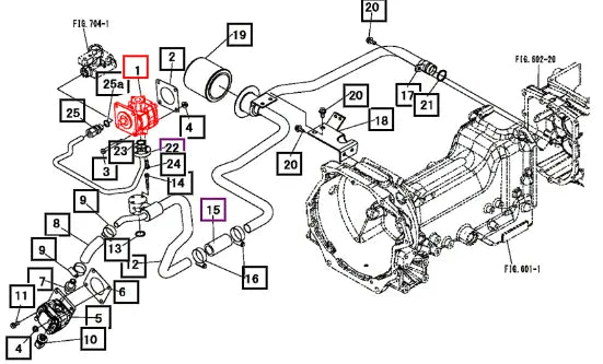 Mahindra Tractor Power Steering Tandem Pump 10382561001 Mahindra Direct Parts