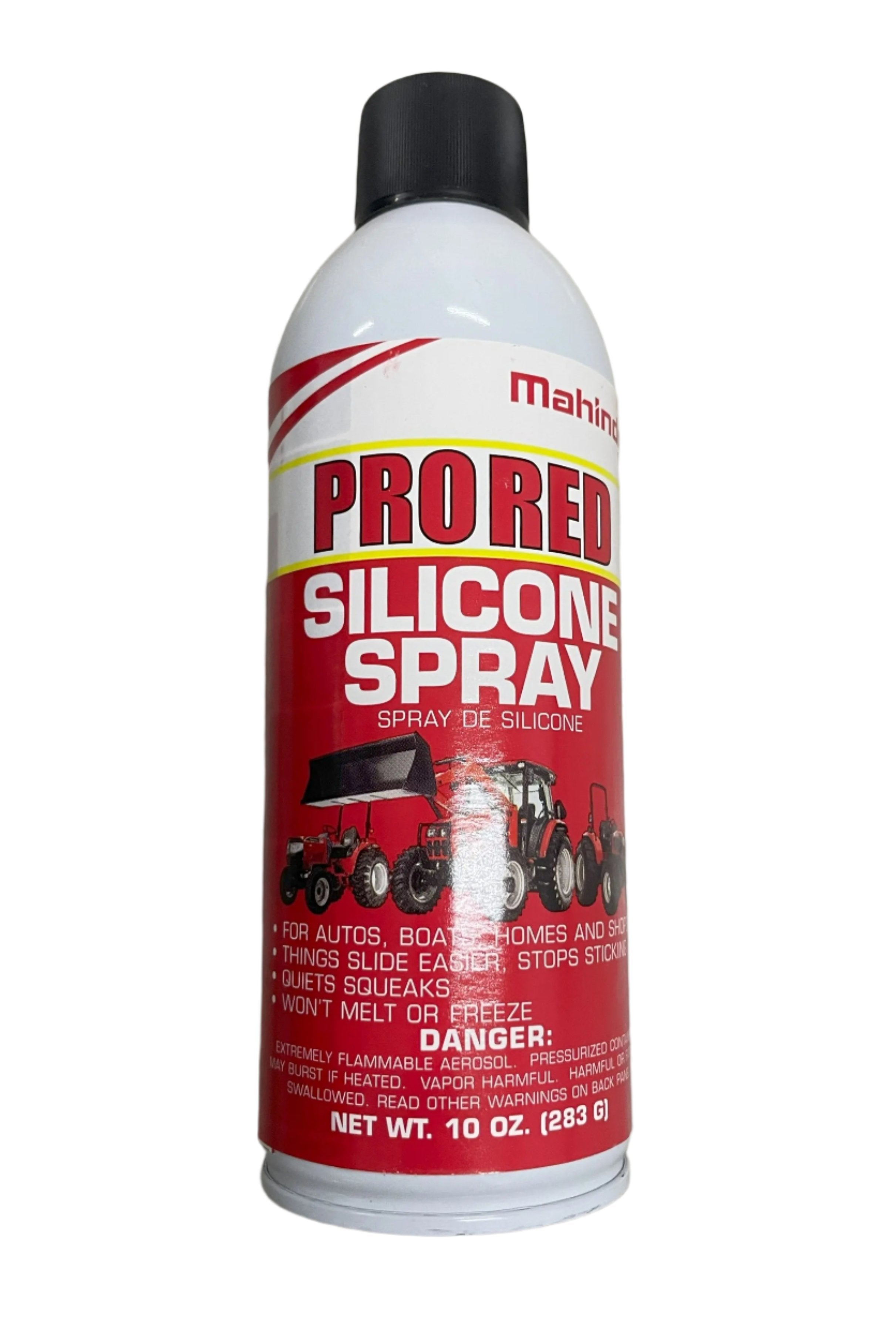 Mahindra Tractor Pro Red Silicone Spray 10oz Mahindra