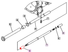 Mahindra Tractor Propeller Shaft Coupling 102319150C0 Mahindra Direct Parts