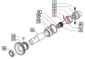 Mahindra Tractor Pto Clutch - 127970 006500680C1 Mahindra Direct Parts