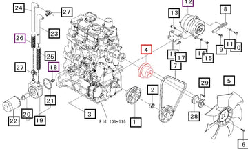 Mahindra Tractor Pulley, Fan 31S9402370 Mahindra Direct Parts