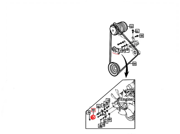 Mahindra Tractor Pulley, High Speed Tension 14621201310 Mahindra Direct Parts