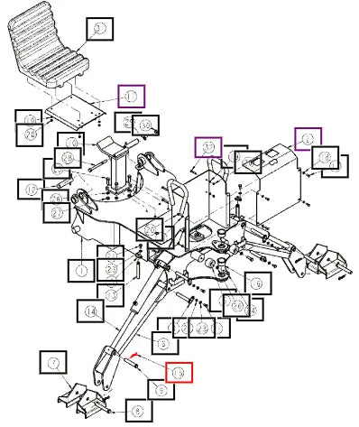 Mahindra Tractor R-pin ANSPR30045 Mahindra Direct Parts