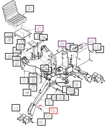 Mahindra Tractor R-pin ANSPR30045 Mahindra Direct Parts