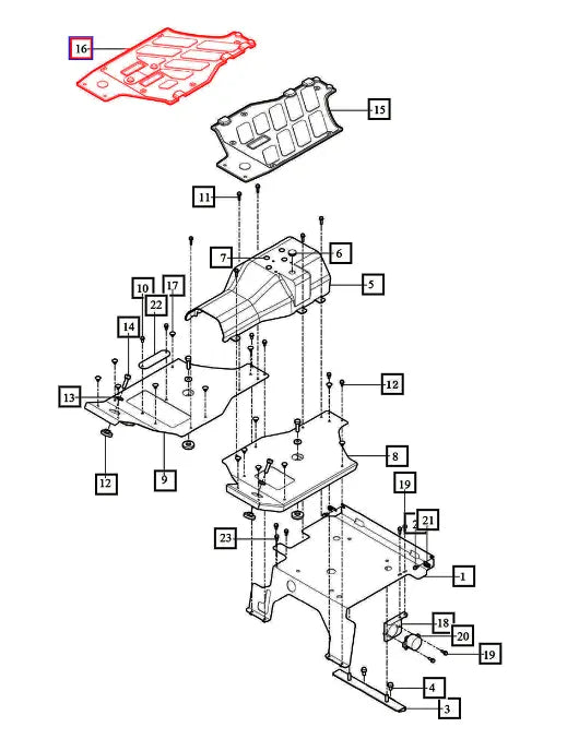 Mahindra Tractor RH Right Floor Mat 11506412120 Mahindra