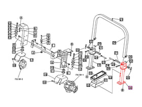 Mahindra Tractor ROPS Bracket LH 19466533AG0 Mahindra