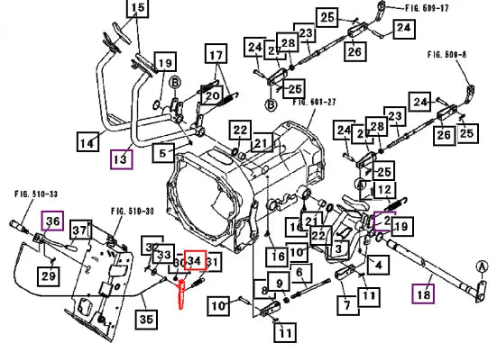 Mahindra Tractor Rachet, Parking 19561829002 Mahindra Direct Parts