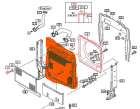Mahindra Tractor Radiator Mahindra