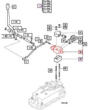 Mahindra Tractor Rear Auxiliary Valve Block 12415080950 Mahindra