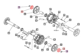 Mahindra Tractor Rear Axle Bearing 07500063075 Mahindra Direct Parts