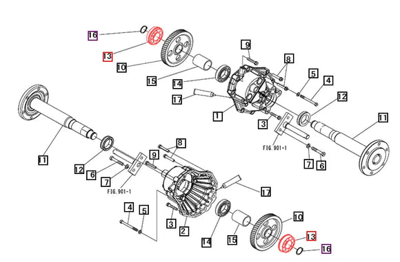 Mahindra Tractor Rear Axle Bearing 07500063075 Mahindra Direct Parts