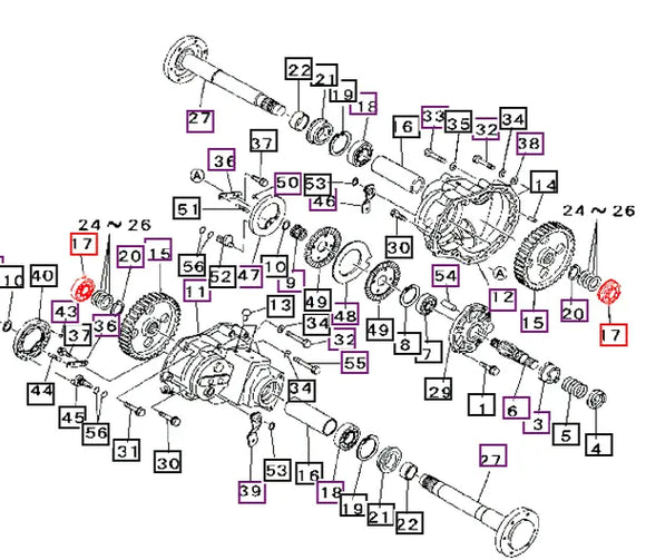 Mahindra Tractor Rear Axle Bearing 7500063085 Mahindra Direct Parts