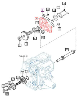 Mahindra Tractor Rear Axle PTO Housing 11612520010M Mahindra