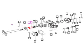 Mahindra Tractor Rear Axle Seal 006500040R91 Mahindra Direct Parts