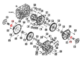 Mahindra Tractor Rear Axle Seal 10381515000 Mahindra Direct Parts