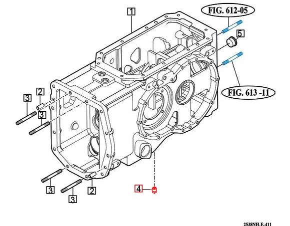 Mahindra Tractor Rear Case Hydraulic Oil Drain Plug  16701015001 Mahindra