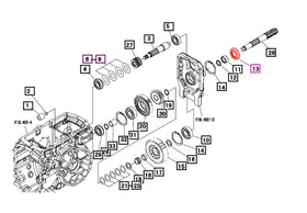 Mahindra Tractor Rear PTO Seal 08412406213 Mahindra
