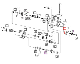Mahindra Tractor Rear PTO Shaft Seal 006503522D91 Mahindra