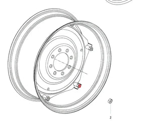 Mahindra Tractor Rear Wheel Disc Bolt TIT61772600013 Mahindra