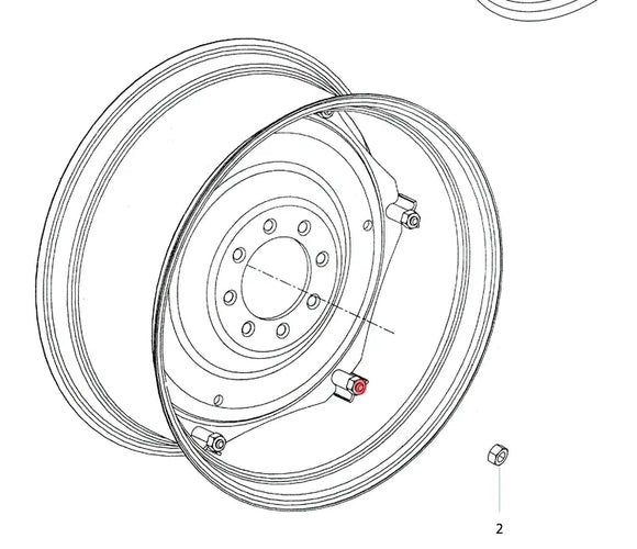 Mahindra Tractor Rear Wheel Disc Bolt TIT61772600013 Mahindra