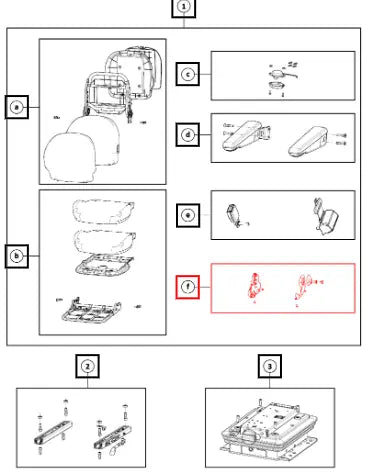 Mahindra Tractor Rec/knob Kit S08027441N91 Mahindra Direct Parts