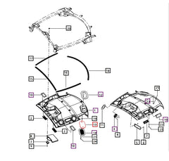 Mahindra Tractor Recirculation Foam Behind Grill E007519019D1