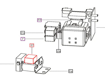 Mahindra Tractor Relay - Heater E007701670D91 Mahindra Direct Parts