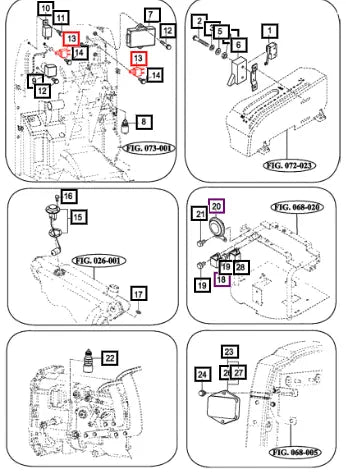 Mahindra Tractor Relay, Pto 15816212900 Mahindra Direct Parts
