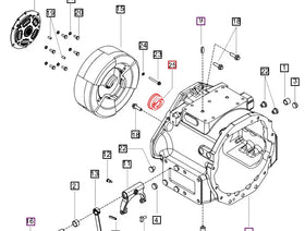 Mahindra Tractor Release Bearing Mechanism E006514669D91 Mahindra Direct Parts