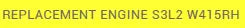 Mahindra Tractor Replacement Engine 19460151000 Mahindra