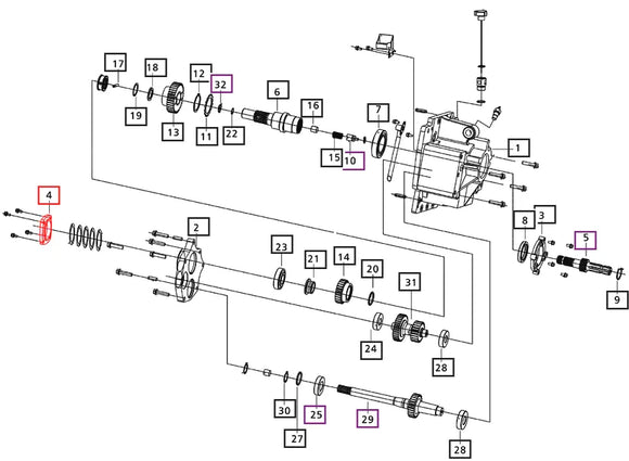 Mahindra Tractor Retainer Cap Bearing 006503601D1 Mahindra Direct Parts