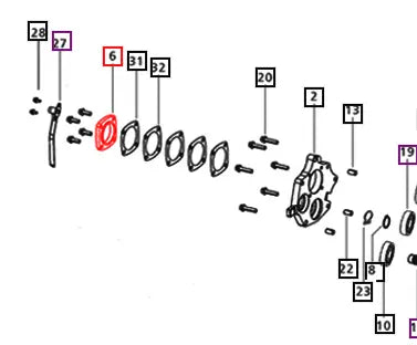 Mahindra Tractor Retainer Cap Bearing 006503601D1 Mahindra Direct Parts