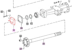 Mahindra Tractor Retainer Rear Axle Bearing 006502592R1