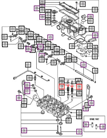 Mahindra Tractor Retainer, Spring 129508-11180 Mahindra Direct Parts