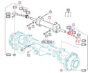 Mahindra Tractor Right Hand Or Left Hand Tie Rod  Assembly 16704074202 Mahindra